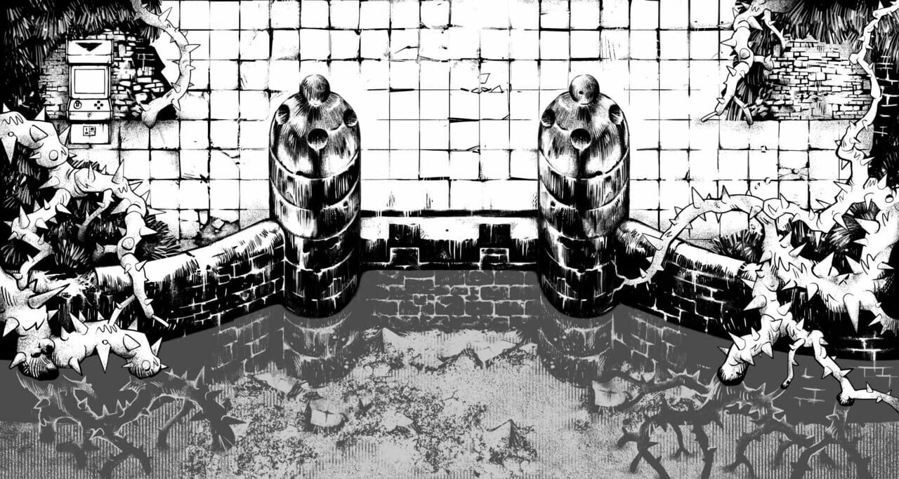 Helix works in wordless monochrome, leaving the player to make the connections.