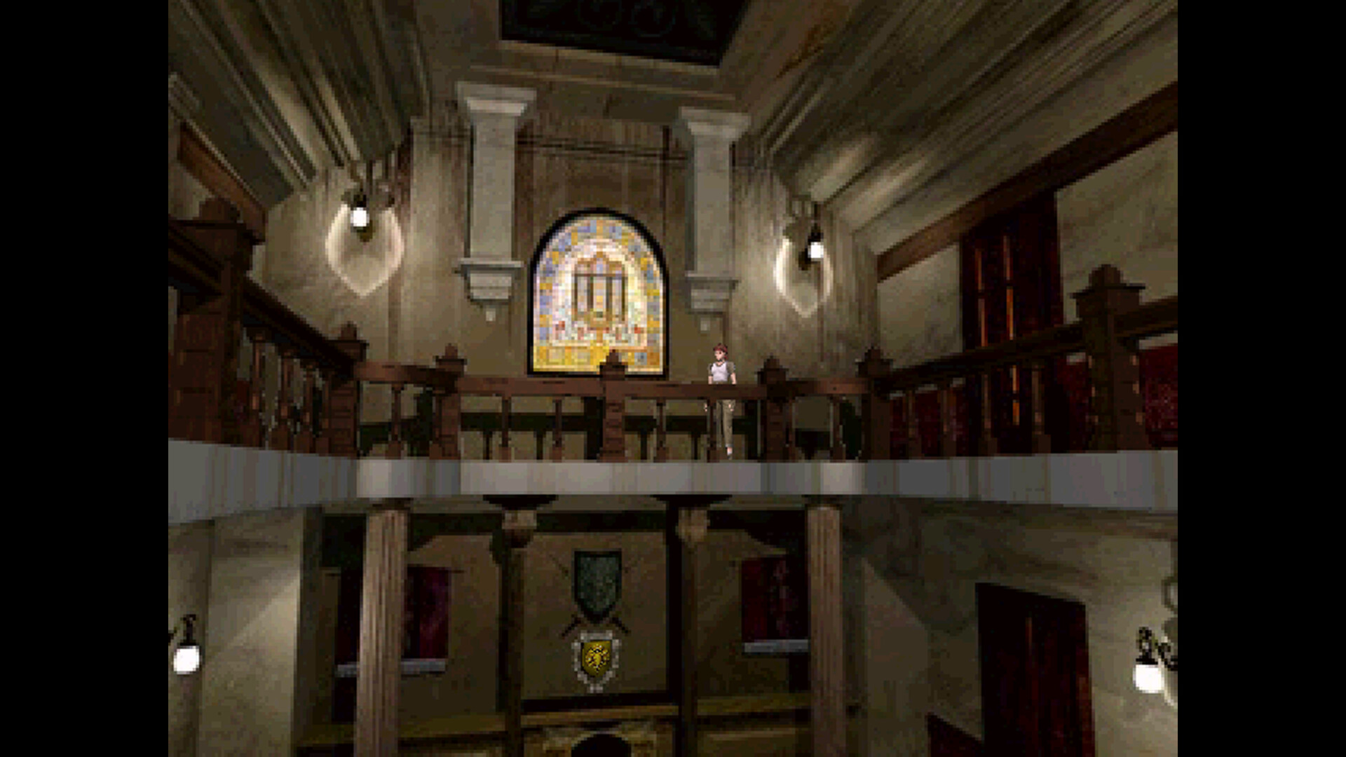 Resident Evil (1996) screenshot: inside the Spencer Mansion in the original game, now on Steam and GOG