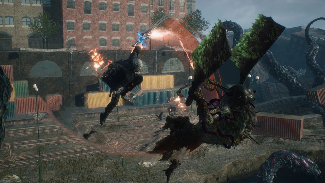 DMC5 asks players to read a busy screen at speed, which is why frame rate dominates the reviews.