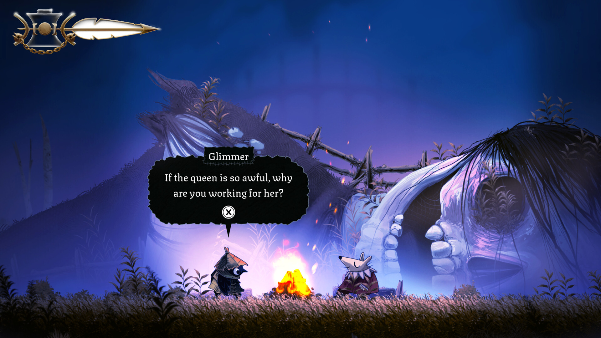 Well Dweller screenshot: Glimmer in the wretched kingdom
