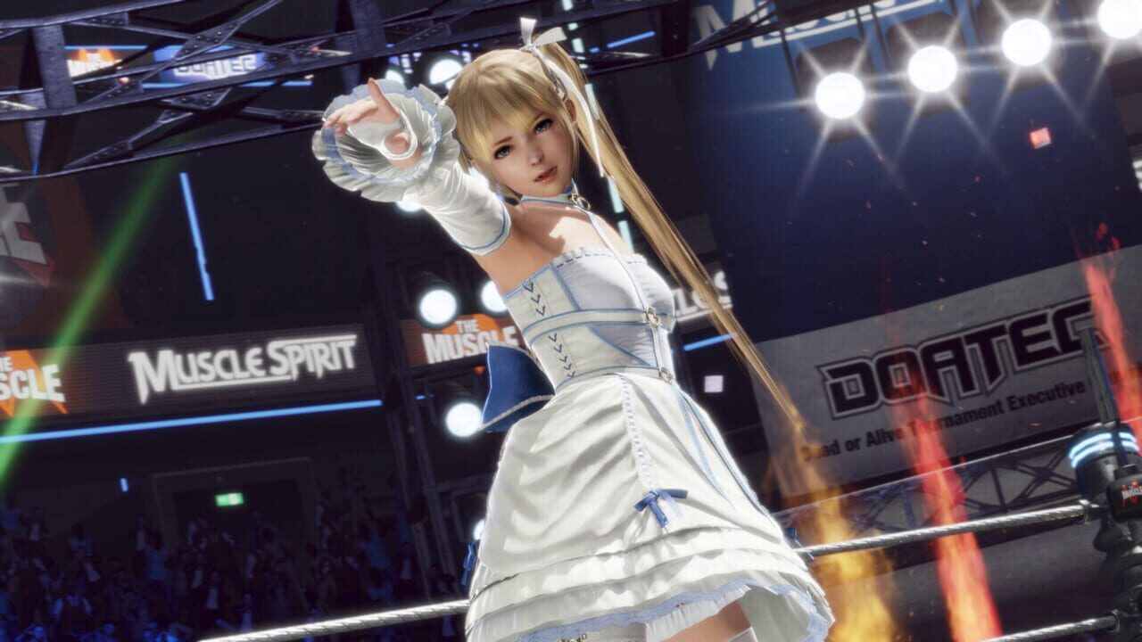 Dead or Alive 6: Last Round screenshot: a match in progress