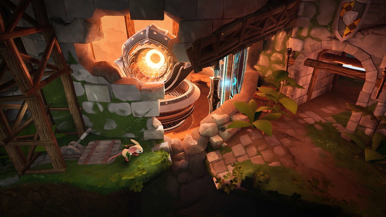 Moss keeps its puzzle-platforming built around one very small mouse.