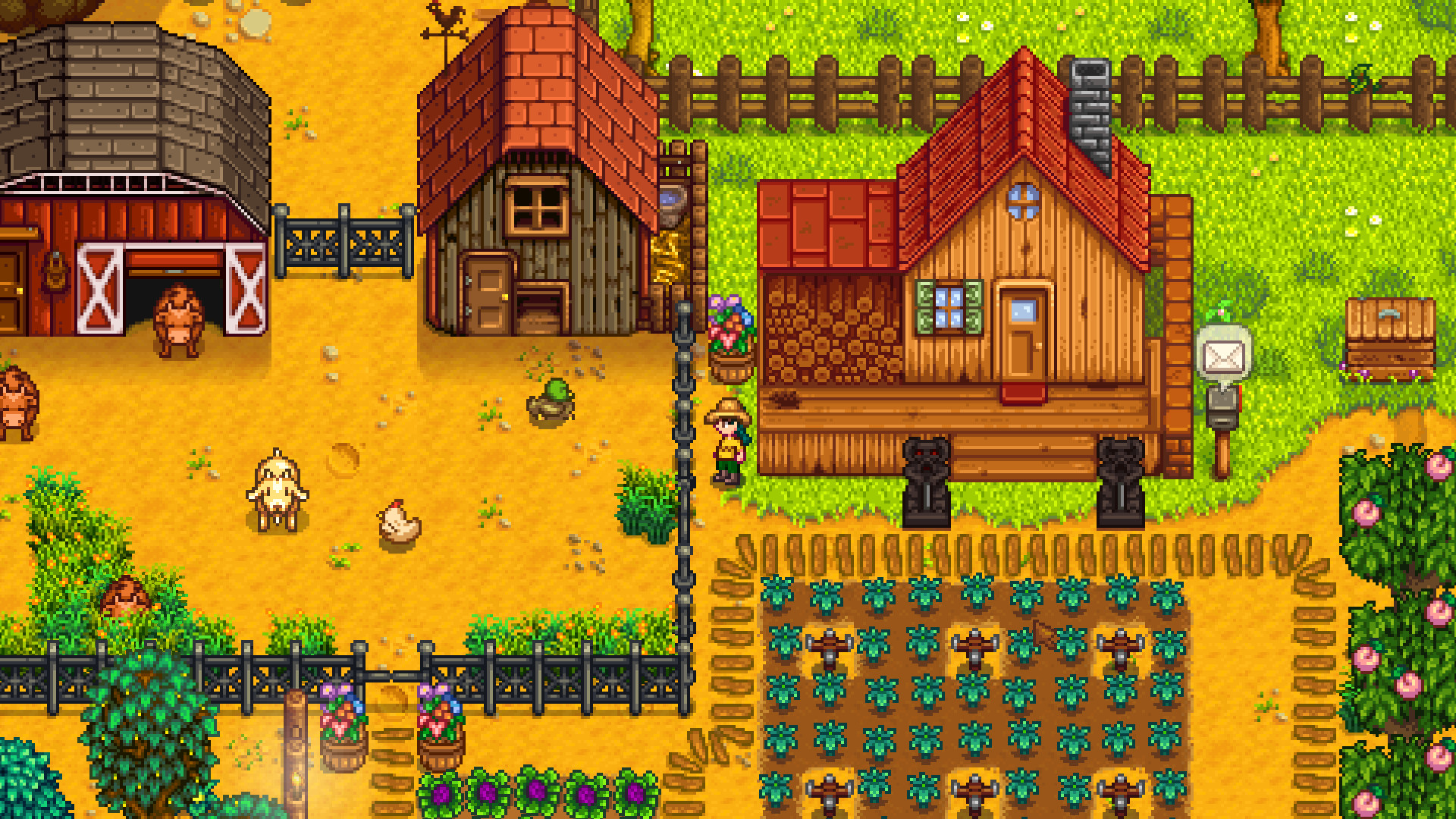 Stardew Valley screenshot: a game with no real ending, rated for what it has been so far