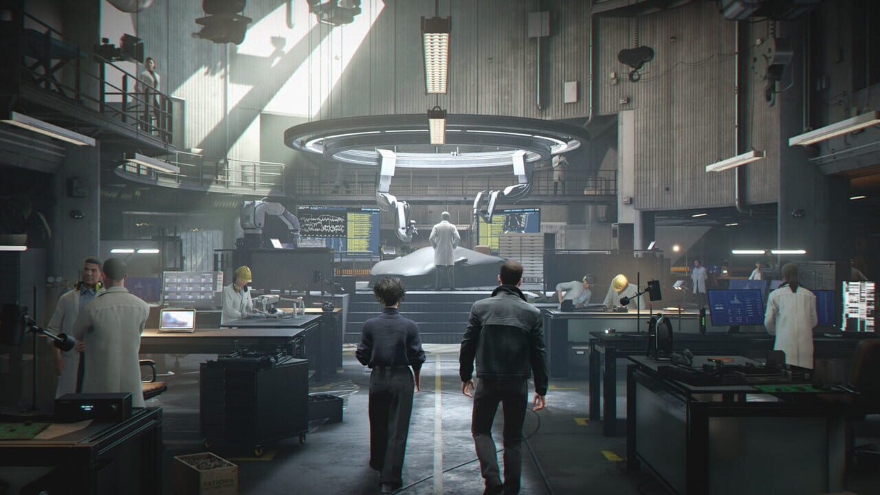 Social stealth and disguised corridors carry IO's Hitman inheritance, but the route through them is authored rather than open.